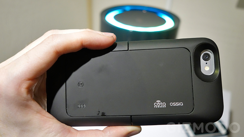 Illustration for article titled An iPhone Charging in Midair Is the Coolest CES Demo I’ve Ever Seen